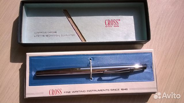 Шариковая ручка Cross Lustrous Chrome 3504