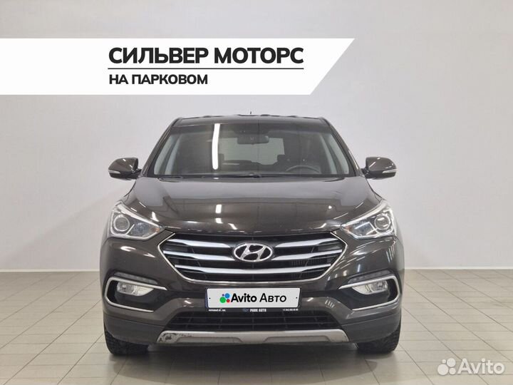 Hyundai Santa Fe 2.2 AT, 2016, 145 000 км