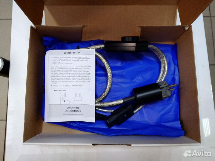 Кабель сетевой Essential Audio Tools Current Spyde