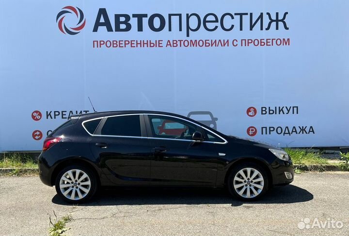 Opel Astra 1.6 AT, 2010, 176 244 км