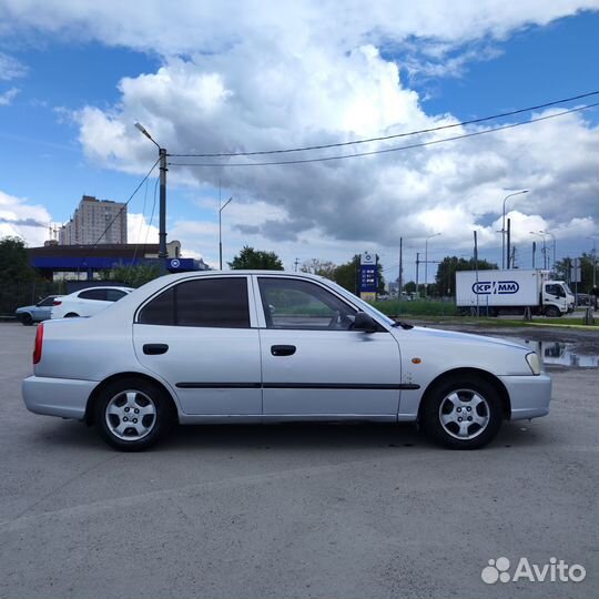 Hyundai Accent 1.5 МТ, 2008, 189 000 км