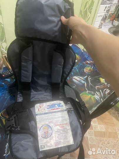 Детское автокресло бескаркасное
