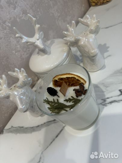 Соевые свечи ручной работы