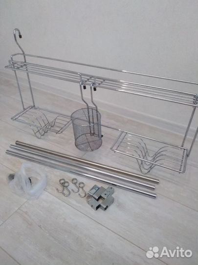 Полка для посуды, бокалов, ложки, вилкибу