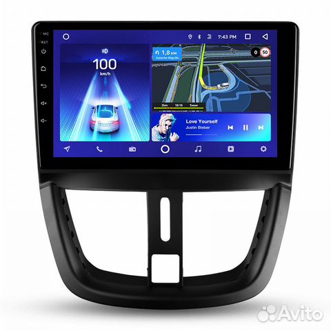 Магнитола Пежо 207 2006-2015 Андроид Teyes