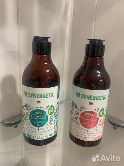 Гель для душа натуральный synergetiс