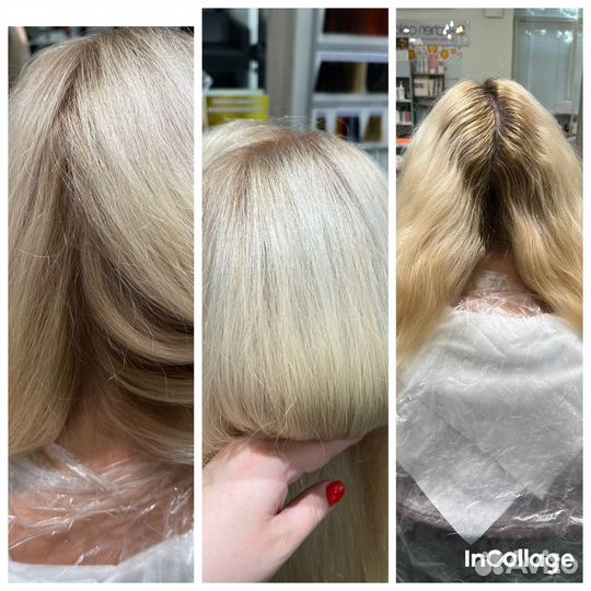 Окрашивание волос. Парикмахер стилист-колорист