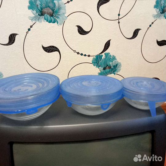 Набор силиконовых крышек