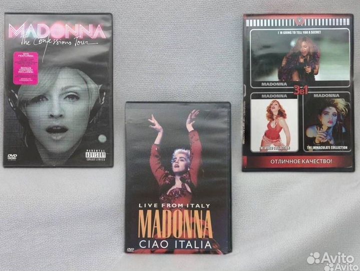 Dvd диски Мадонна Madonna Cofessions лицензионные