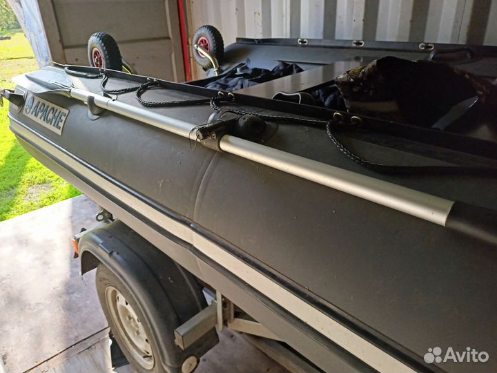Лодка надувная Apache 3700 с мотором Yamaha 9,9