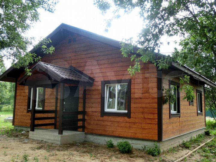 Дом 93 м² на участке 8 сот.