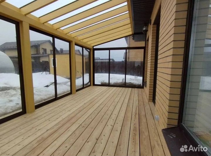 Остекление террасы и веранды