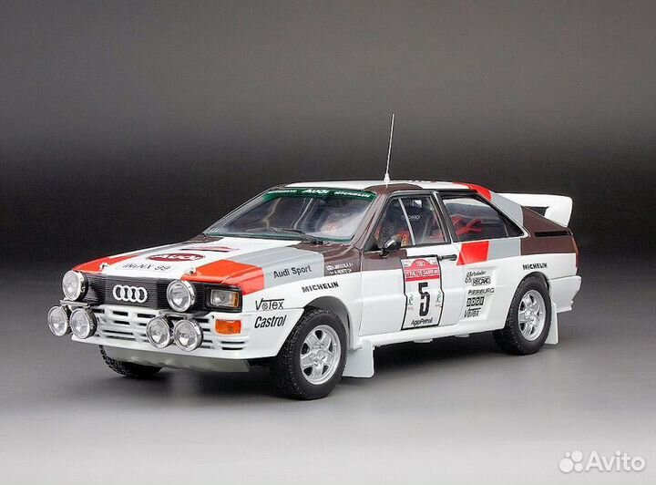 Audi Quattro A2 №5 Rally Sanremo 1983 1/18