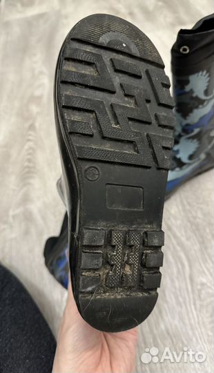 Резиновые сапоги обувь пакетом 33 размер