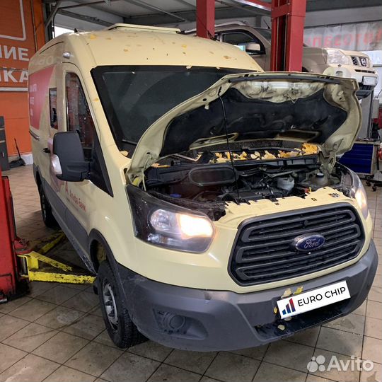 Чип тюнинг Ford Transit 2.4 tdci VII 115 лс