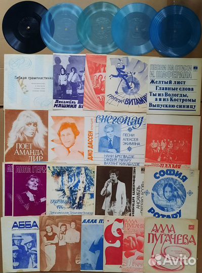 Виниловые пластинки СССР