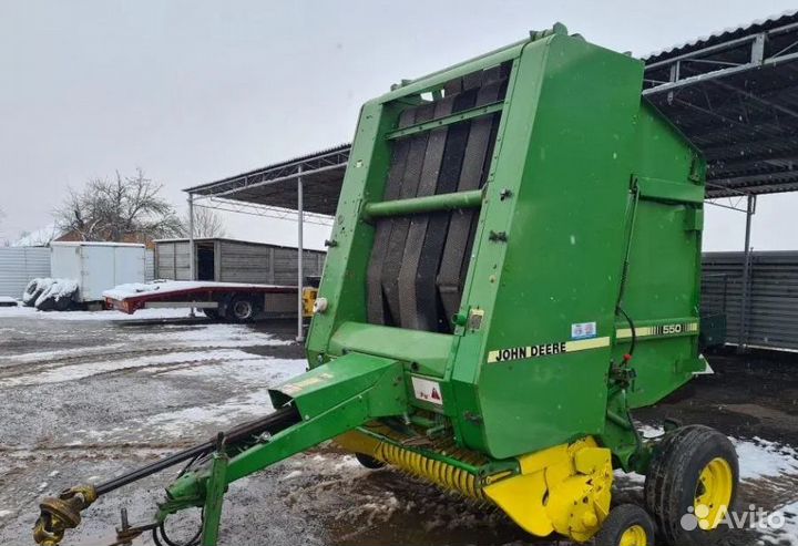 Пресс-подборщик John Deere 550, 1905