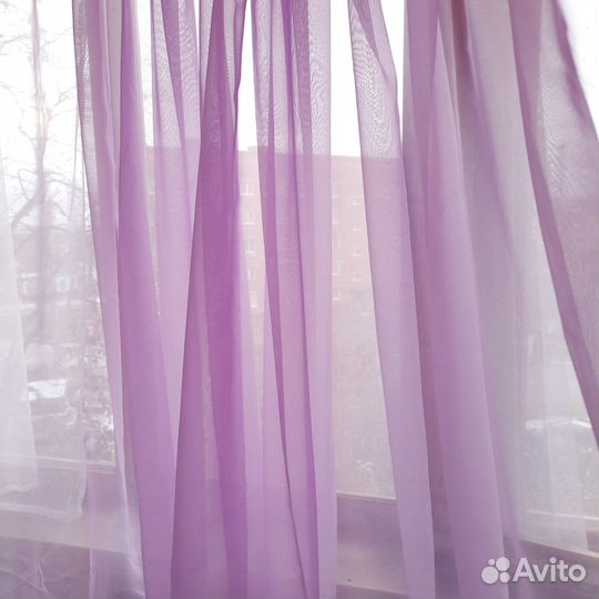 Тюль новая
