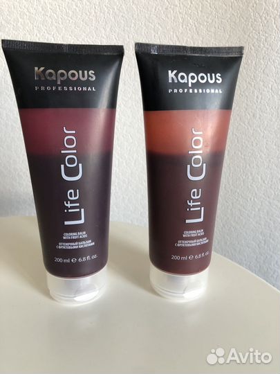 Kapous life color оттеночный бальзам