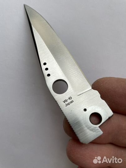 Нож Spyderco viele. Оригинал. Клинок