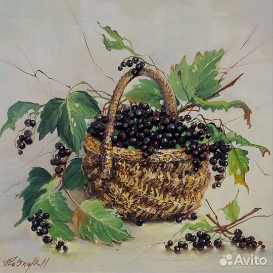 Картина маслом на холсте натюрморт