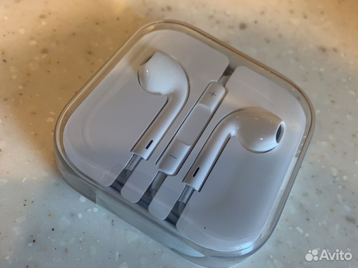 Наушники apple airpods проводные 3.5мм оригинал