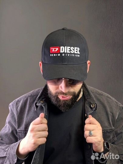 Чёрная Бейсболка Diesel