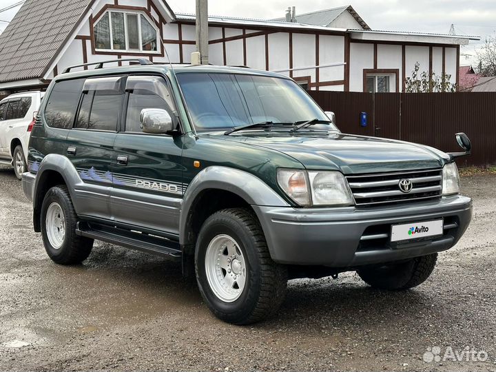 Toyota Land Cruiser Prado 3.0 AT, 1998, 185 000 км