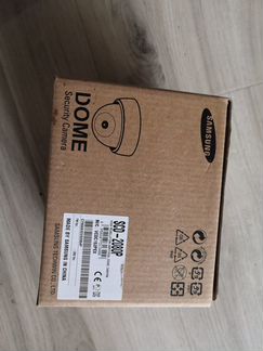Камера видеонаблюдения купольная Samsung scd 2080p