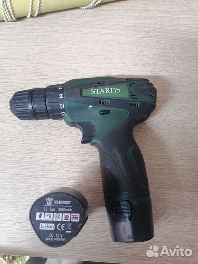 Аккумуляторная дрель-шуруповерт