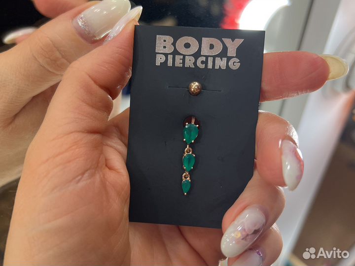 Серьга в пупок