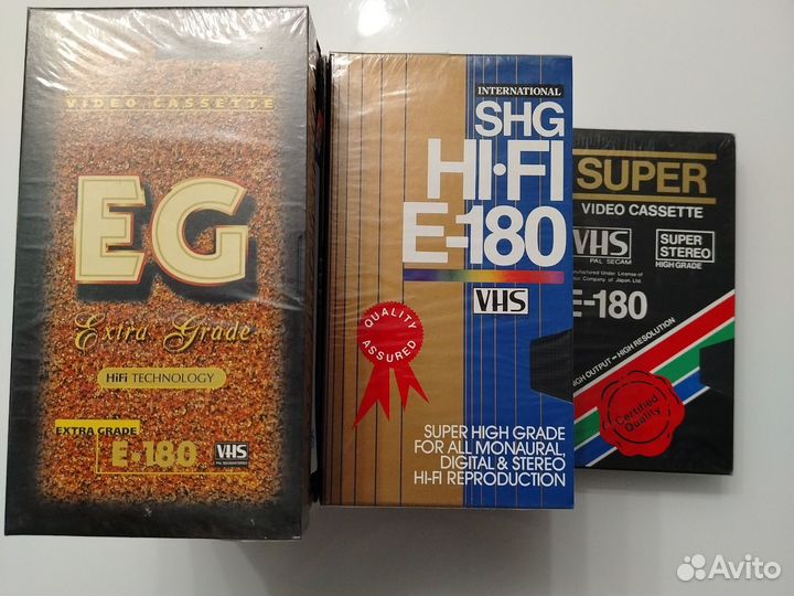 Видео кассеты Hi FI