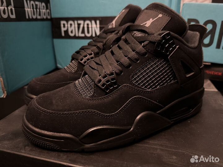 Nike air Jordan 4 black cat оригинал