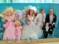 Делю гифтсет Barbie wedding party Midge