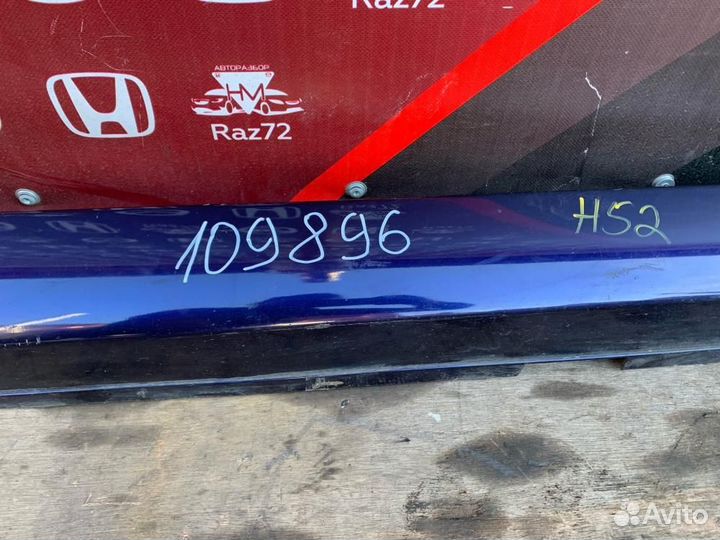 Накладка на порог (наружная) Honda Accord 7 CL 200