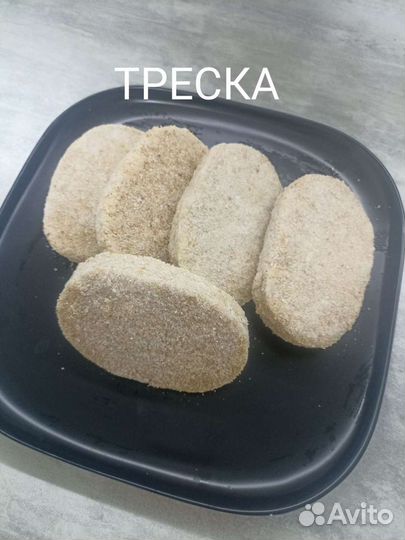 Рыбные котлеты натуральные