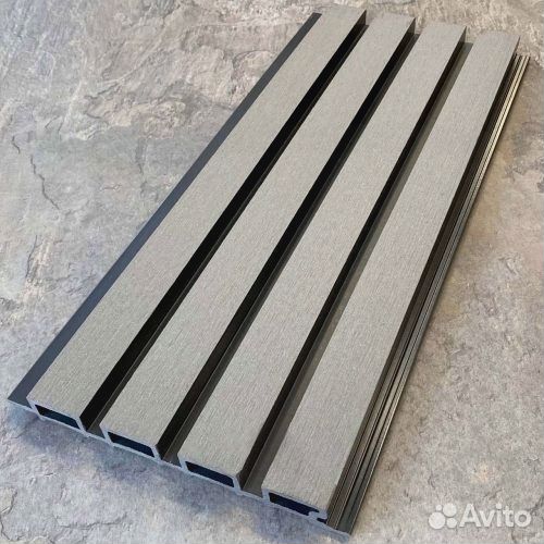 Фасадная панель EasyDecking Серый 219х26х3010