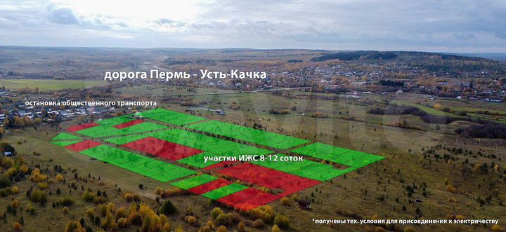 Участок 10 сот. (ИЖС)