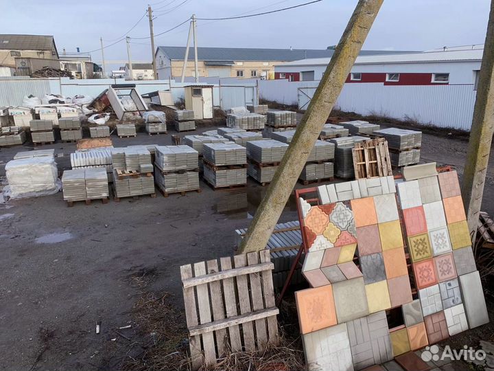 Плитка тротуарная Старый город новая