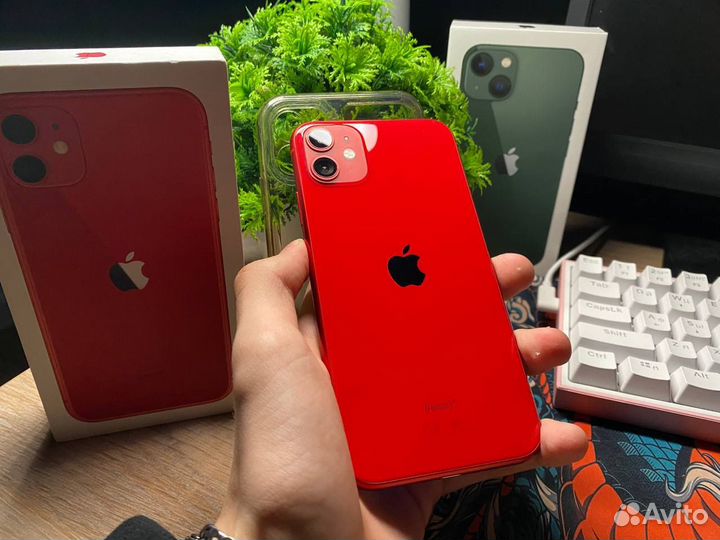 iPhone 11 Red / 64GB / Sim