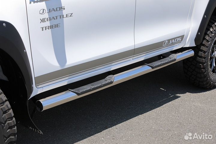 Подножки Hilux (Jaos) 2015+