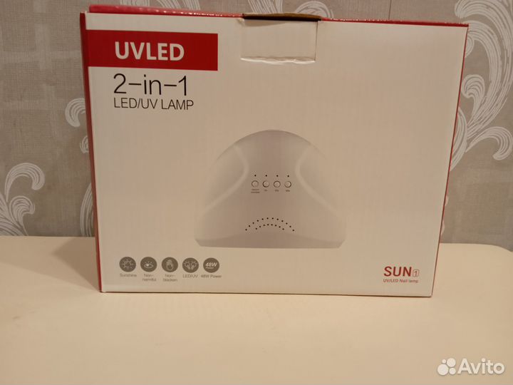 Уф лампа для маникюра Sun 1, 48W