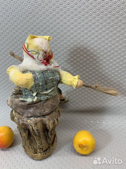 Ватные елочные игрушки