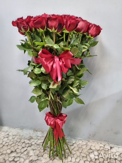 Высокие розы