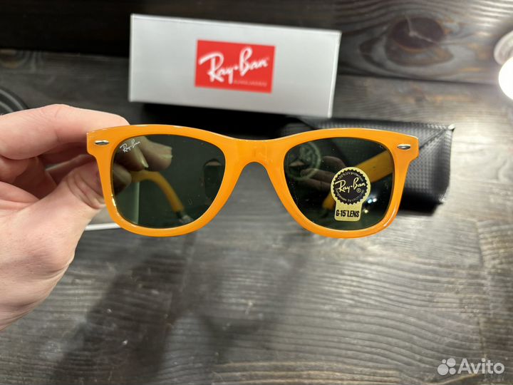 Солнцезащитные очки ray ban авиатор