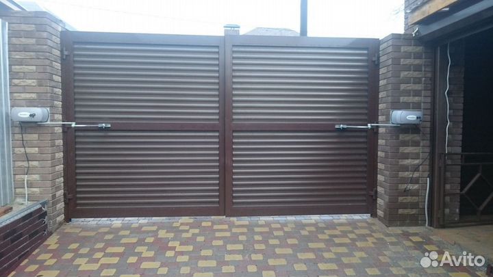 Автоматика для ворот и роллет / Монтаж Установка