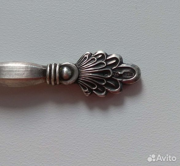 Серебро: салатная ложка, чайная, детская