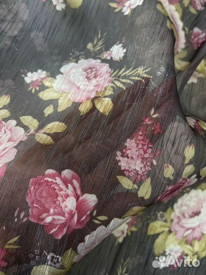 Тюль с принтом готовый+пошив на заказ