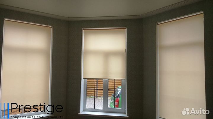 Рулонные шторы, кассетные от производителя