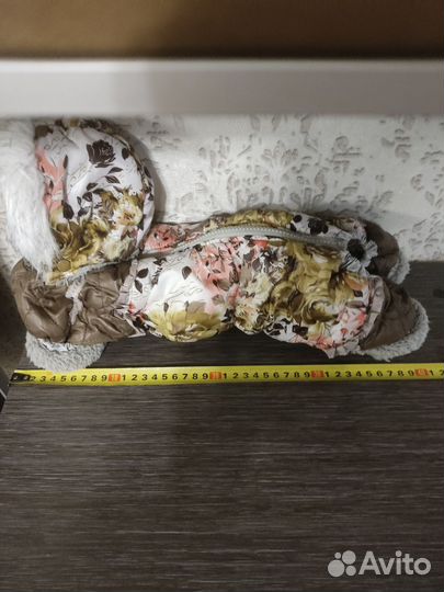 Комбинезон для маленькой собаки, зимний
